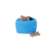 Контейнер для лакомств DEXAS Pooch Pouch с клипсой для пояса, голубой