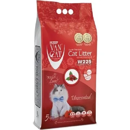 Наповнювач бентонітовий VanCat Unscented без аромату 5 кг