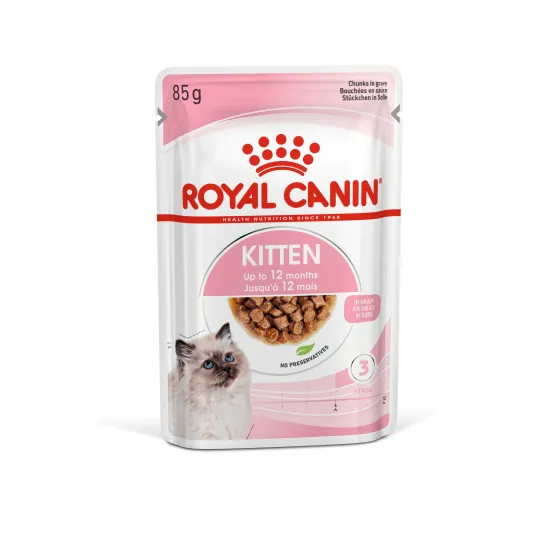 Вологий корм для кошенят Royal Canin Kitten в соусі 85 г