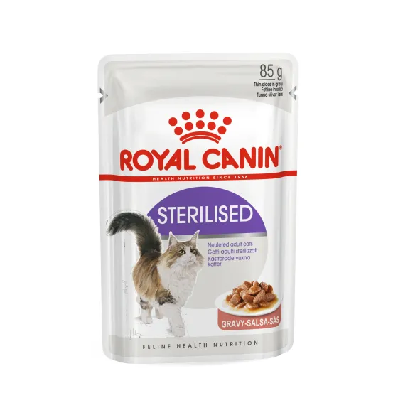Вологий корм для стерилізованих котів Royal Canin Sterilised в соусі 85 г