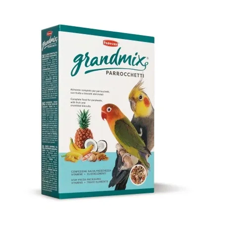 Корм для середніх папуг Padovan Grandmix Parrocchetti 400 г