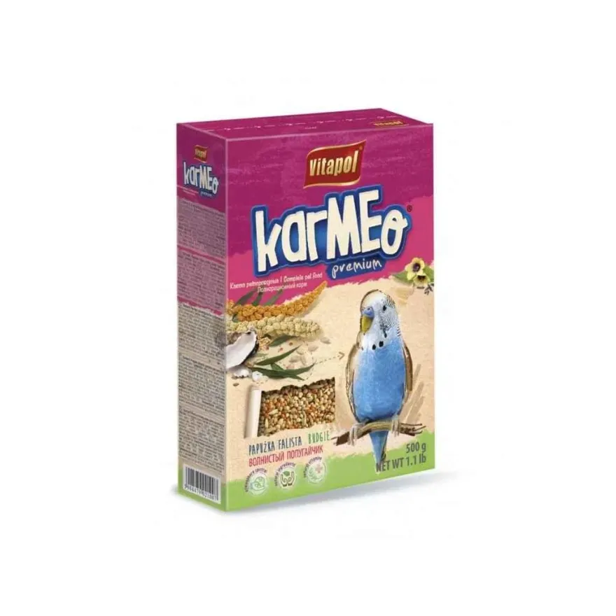 Корм для хвилястих папуг Vitapol Karmeo Premium 500 г