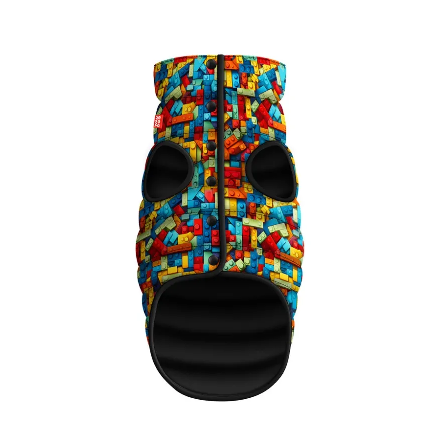 Курточка для собак WAUDOG Clothes «Блоки» S30