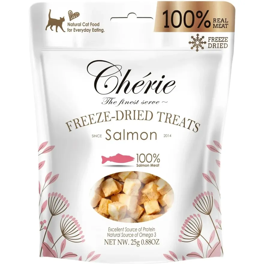 Лакомства для котов Cherie Freeze-Dried Treats Salmon лосось 25 г