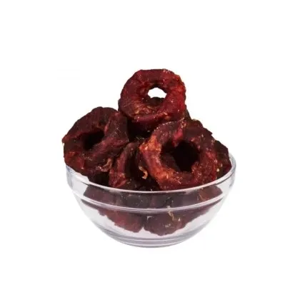 Ласощі для собак AnimAll Snack гарбузові кільця з філе качки 500 г