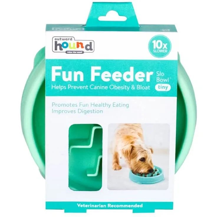 Миска-лабіринт для собак Outward Hound Fun Feeder Wave мала м'ятна
