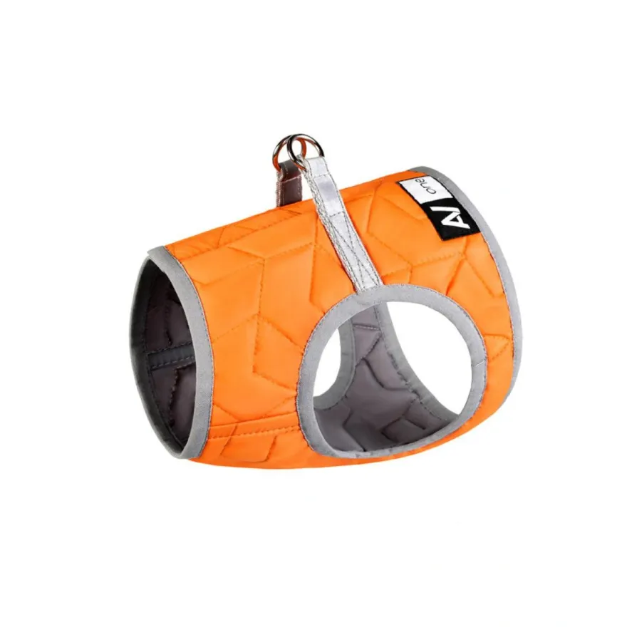 Шлейка для собак AiryVest ONE мягкая XS1 оранжевая