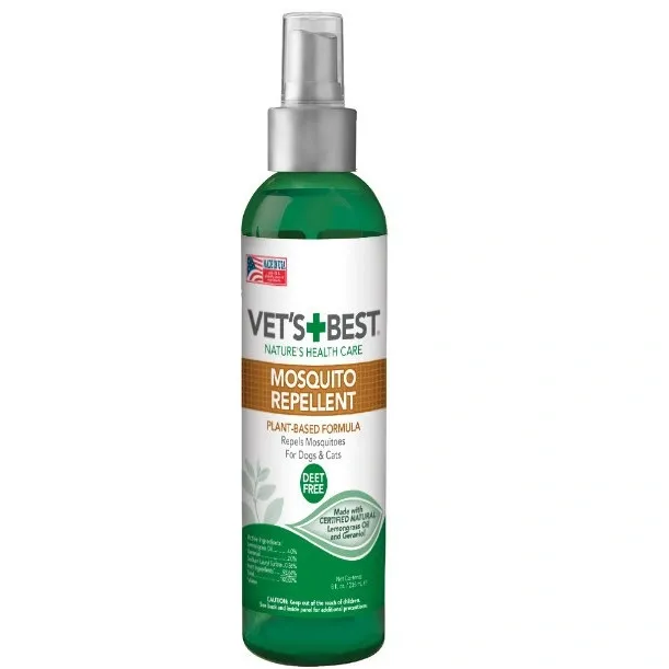 Спрей для котів та собак VET`S BEST Mosquito Repellent від комах 236 мл