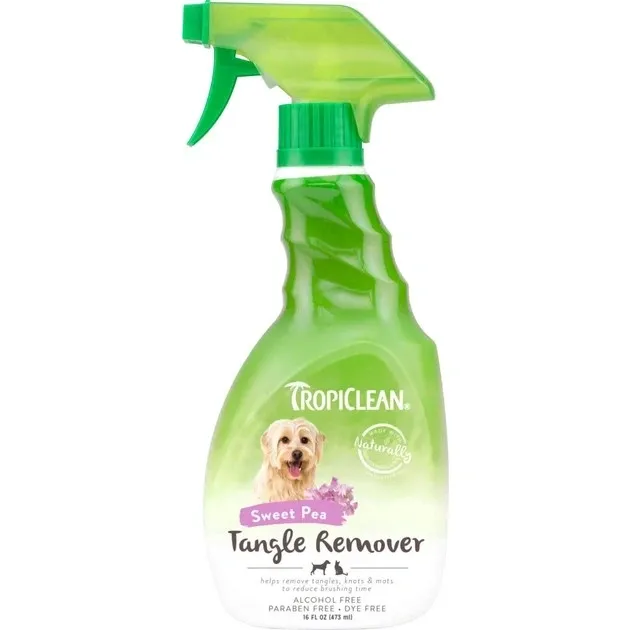 Спрей TropiClean Tangle Remover для розплутування ковтунів у котів і собак 473 мл