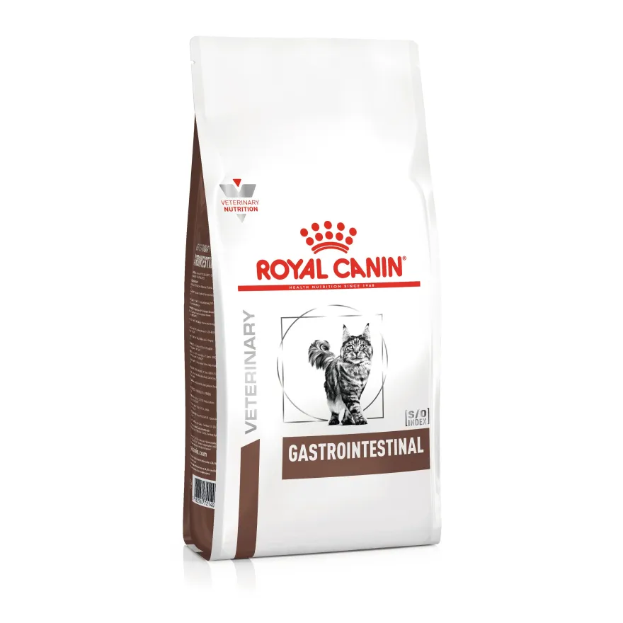 Сухой диетический корм для взрослых кошек Royal Canin Gastrointestinal при расстройствах пищеварения 4 кг