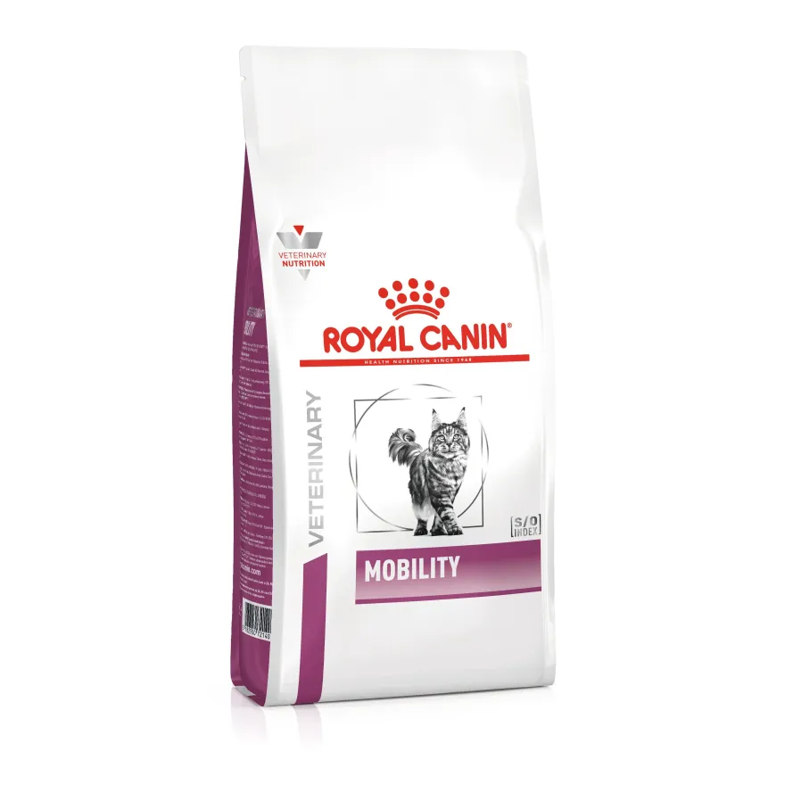 Сухой диетический корм для взрослых кошек Royal Canin Mobility при заболеваниях опорно-двигательного аппарата 2 кг