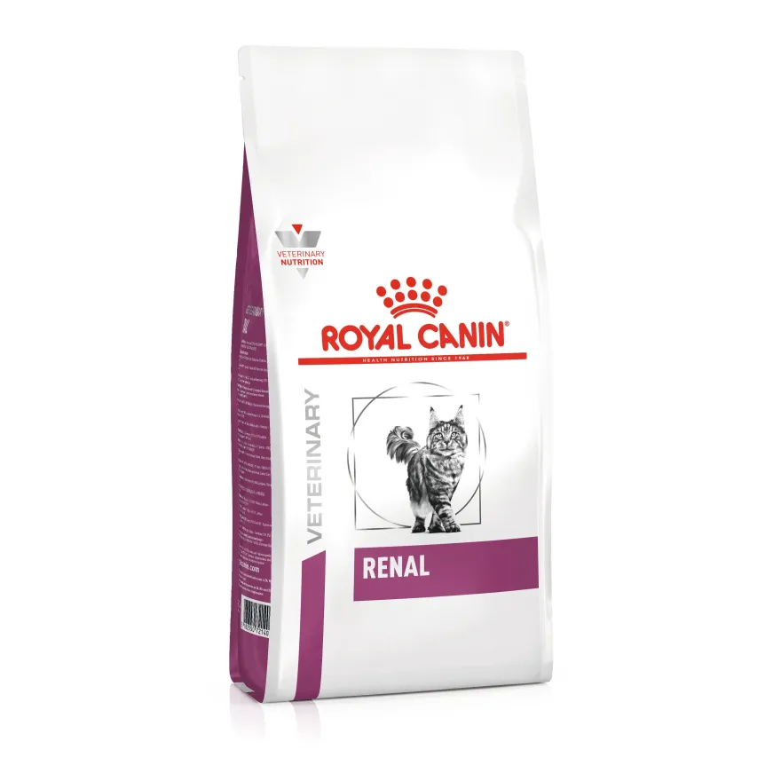 Сухой диетический корм для взрослых кошек Royal Canin Renal с почечной недостаточностью 2 кг