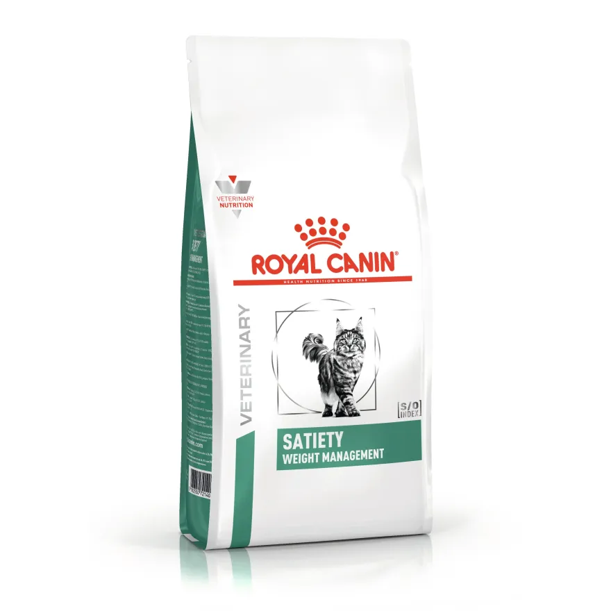 Сухой диетический корм для взрослых кошек Royal Canin Satiety Weight Management для снижения и контроля веса 400 г
