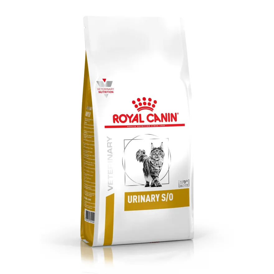 Сухой диетический корм для взрослых кошек Royal Canin Urinary S/O для лечения и профилактики мочекаменной болезни 1,5 кг