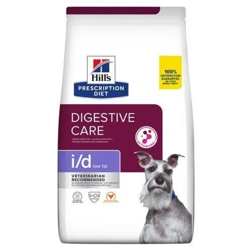 Сухий дієтичний корм для дорослих собак Hill’s PD Digestive Care I/D Low Fat ActivBiome+ при розладах травлення зі зниженим вмістом жиру 12 кг