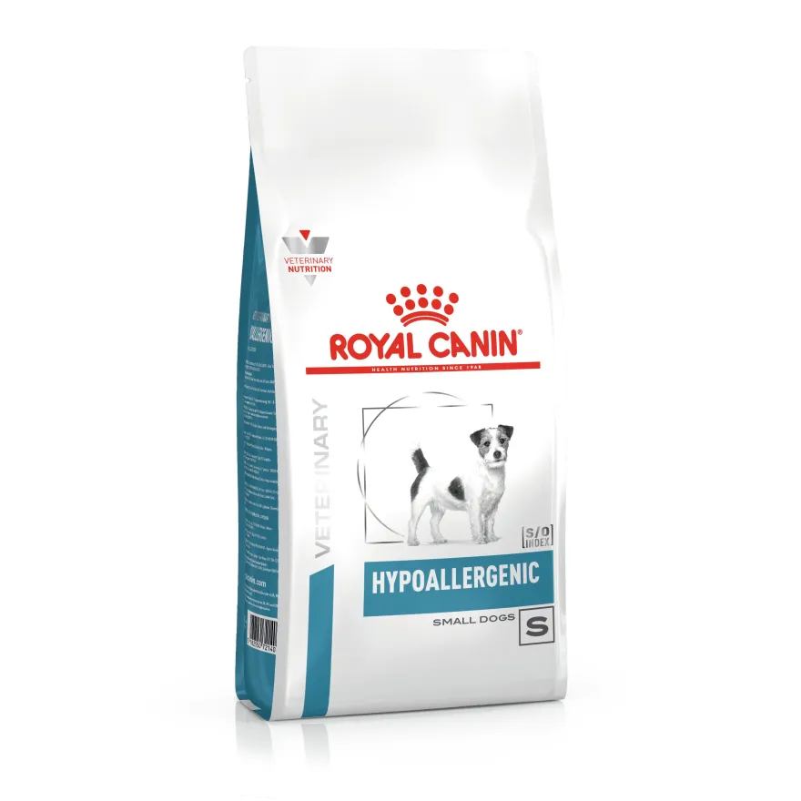Сухий дієтичний корм для дорослих собак малих порід Royal Canin Hypoallergenic при алергії та харчовій непереносимості 1 кг