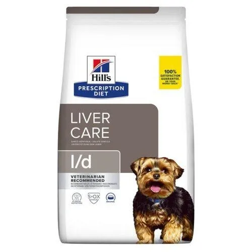 Сухий дієтичний корм для собак Hill’s Prescription Diet Liver Care L/D для підтримання функції печінки 1,5 кг