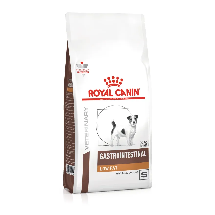 Сухий дієтичний корм для собак малих порід Royal Canin Gastrointestinal Low Fat Small Dog при розладах травлення зі зниженим вмістом жиру 1,5 кг