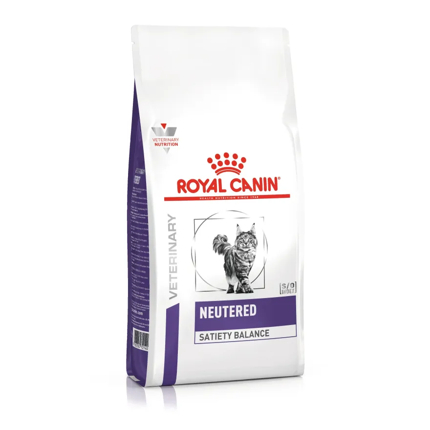 Сухой диетический корм для стерилизованных кошек Royal Canin Neutered Satiety Balance, склонных к набору лишнего веса, 1,5 кг Сухой диетический корм для стерилизованных кошек Royal Canin Neutered Satiety Balance, склонных к набору лишнего веса, 1,5 кг