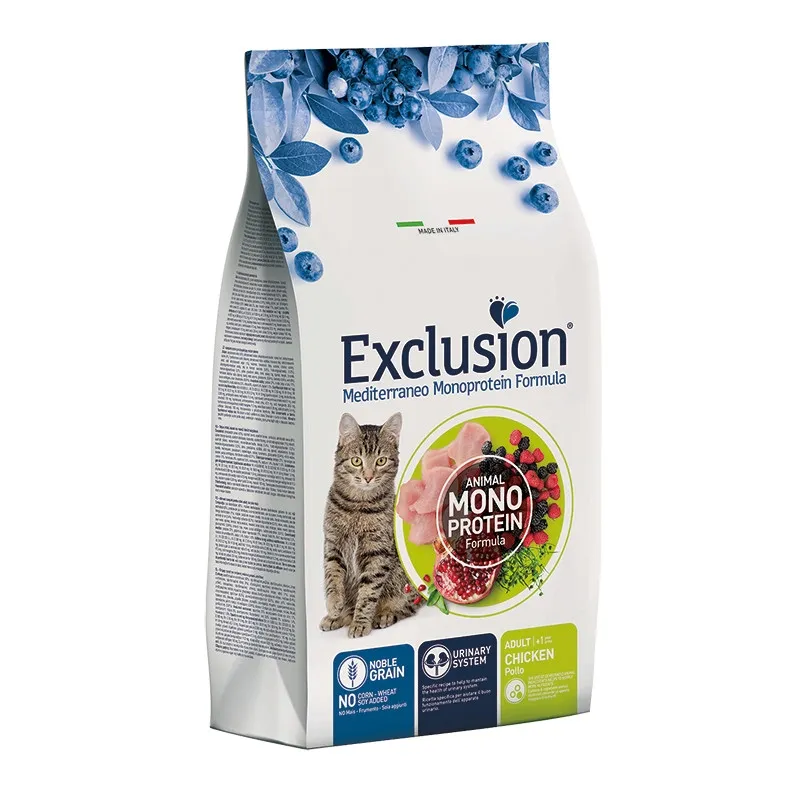 Сухий корм для дорослих котів Exclusion Adult Chicken з куркою 300 г