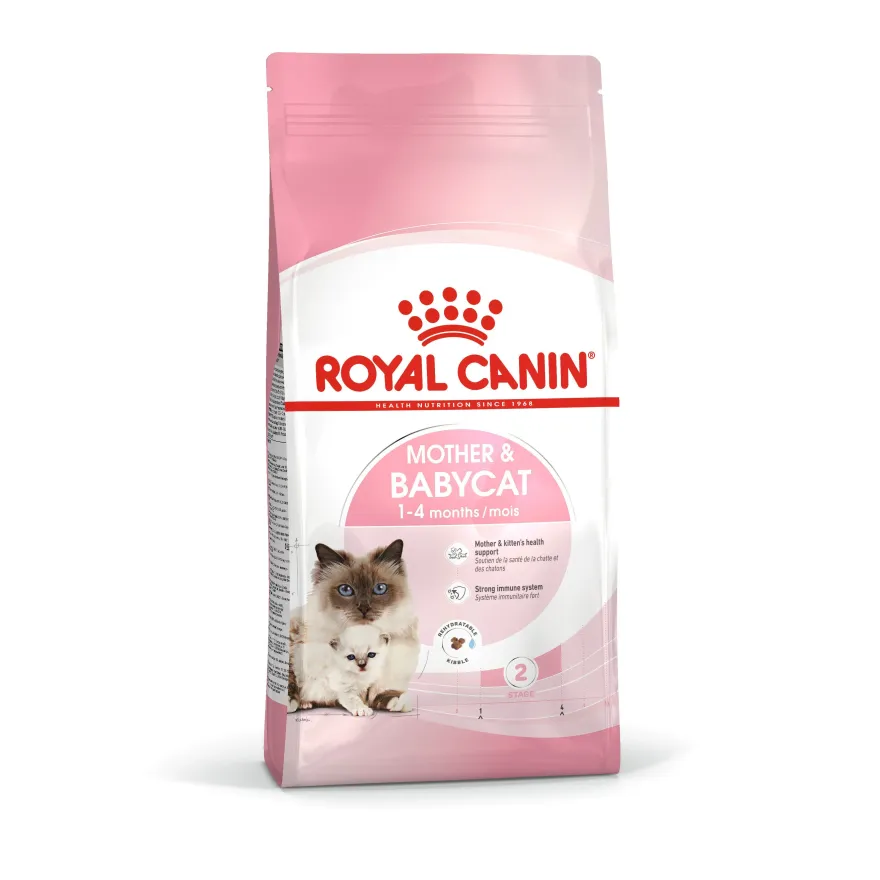 Сухий корм для кошенят Royal Canin Mother and Babycat і вагітних та годуючих кішок 400 г