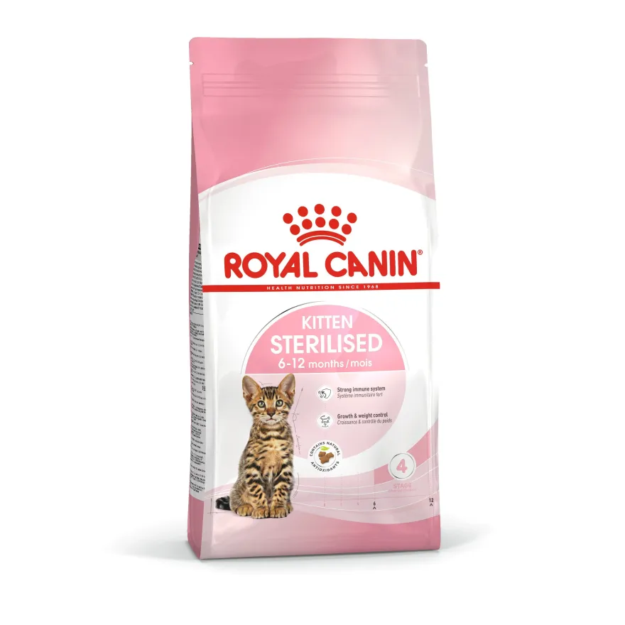 Сухий корм для стерилізованих кошенят Royal Canin Kitten Sterilised 400 г