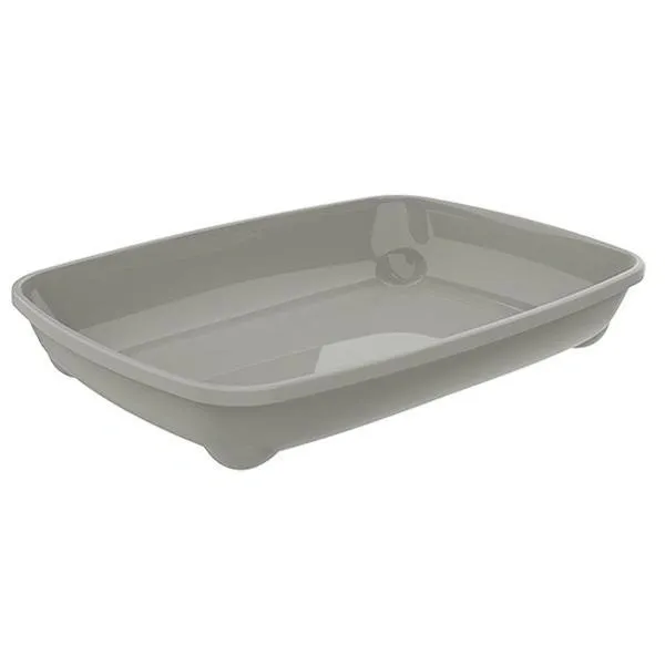 Туалет для котят Moderna Arist-O-Tray Small тёпло-серый 27,9x37x6,2 см