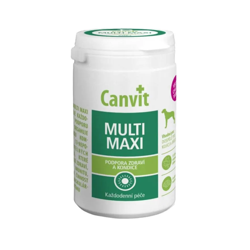 Вітамінно-мінеральний комплекс Canvit Multi Maxi Вітаміни та мінерали для собак 76 табл. (230 г)