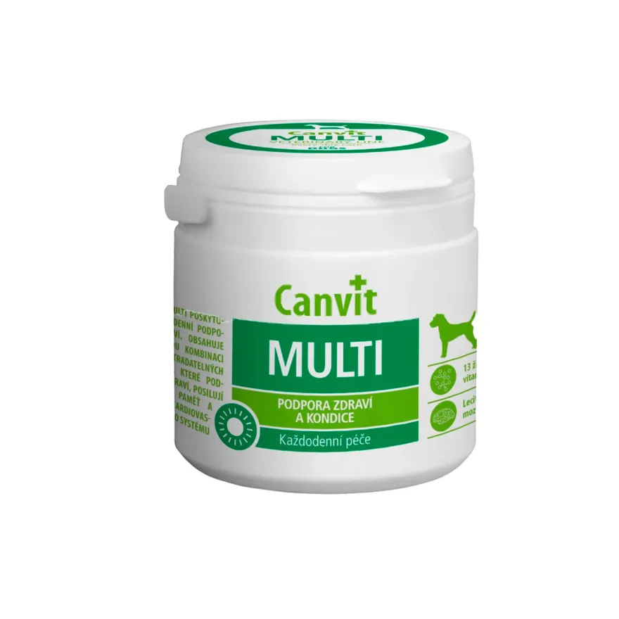 Вітамінно-мінеральний комплекс Canvit Multi Вітаміни та мінерали для собак 450 табл. (500 г)