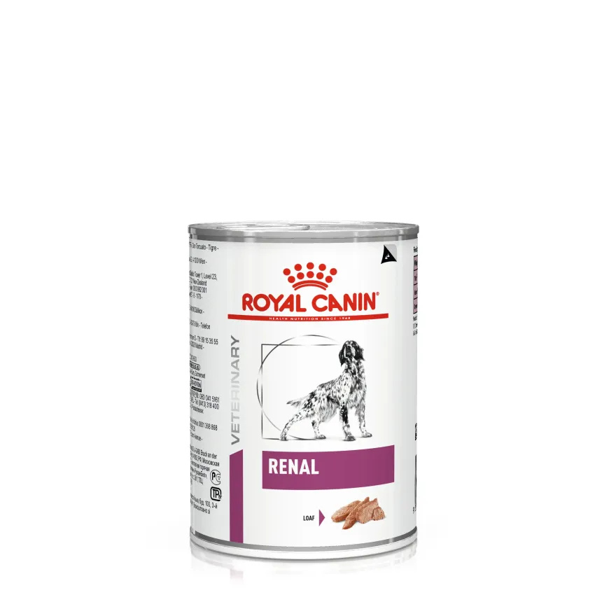 Вологий дієтичний корм для дорослих собак Royal Canin Renal із нирковою недостатністю, паштет 410 г Вологий дієтичний корм для дорослих собак Royal Canin Renal із нирковою недостатністю, паштет 410 г