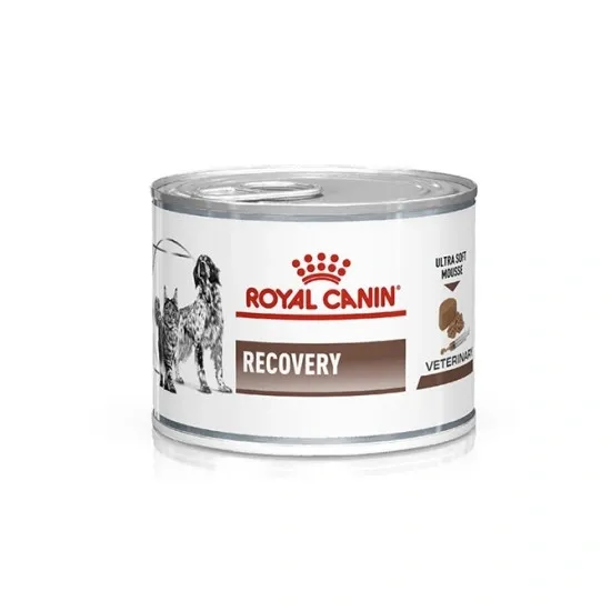 Влажный корм для взрослых собак и кошек Royal Canin Recovery в период восстановления после болезни, мусс 195 г