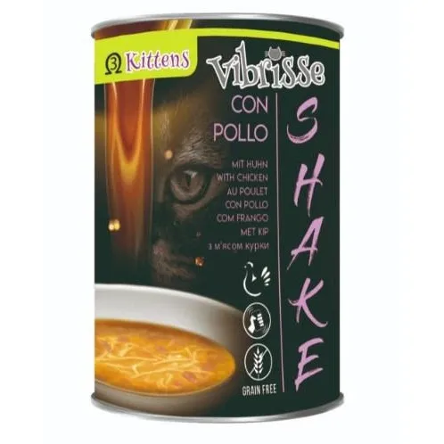 Влажный корм для котят Vibrisse Shake Chicken Суп с курицей 135 г
